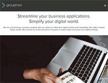 Tablet Screenshot of grouptree.com